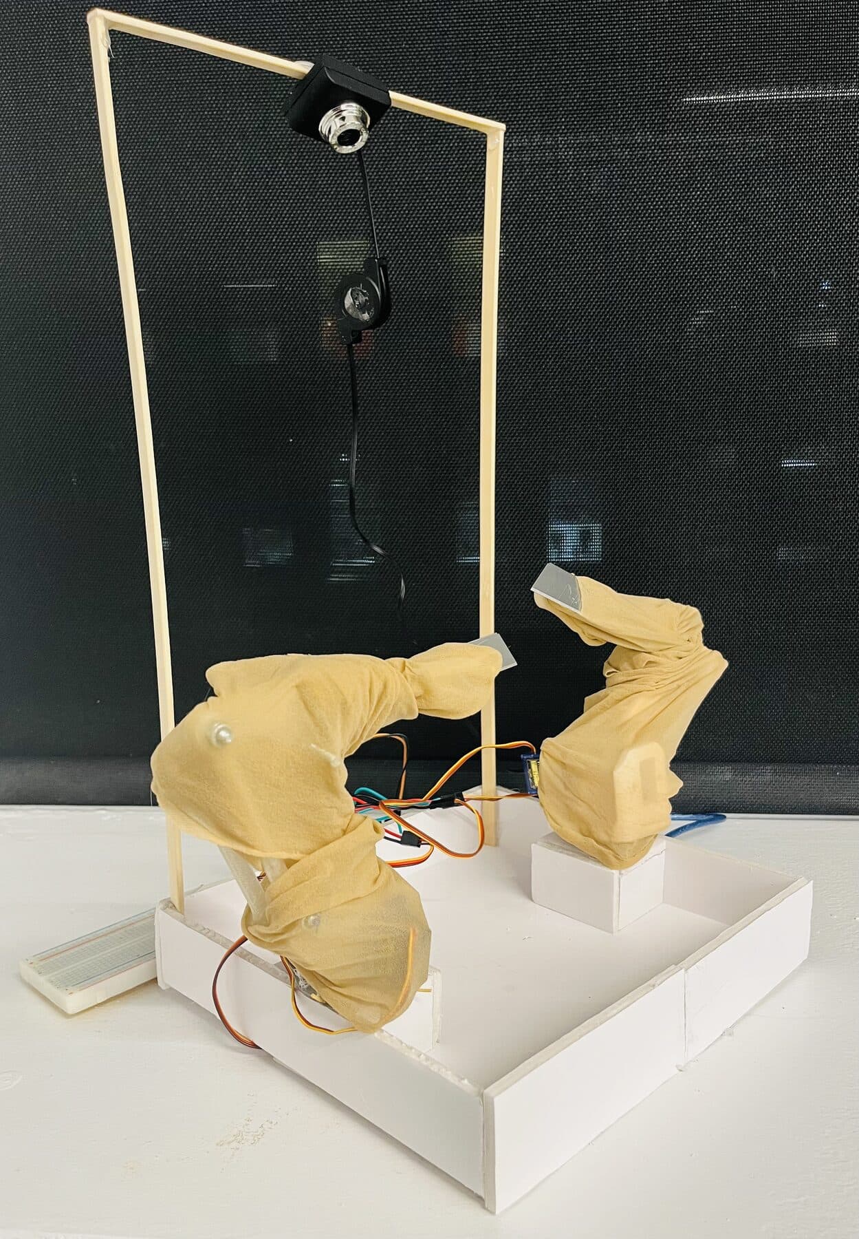 Robotic arm close-up